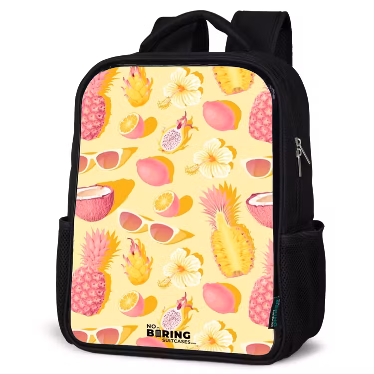 Kids backpack - Black - Pina colada — 4