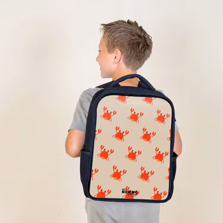 Kids backpack - Black - Crab issue — 2