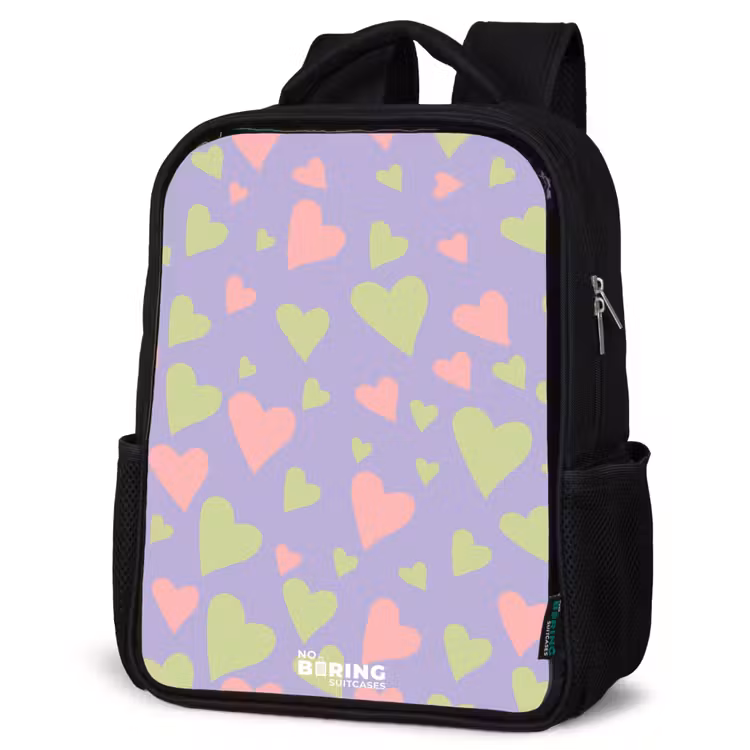 Kids backpack - Black - Lovely lilac — 4