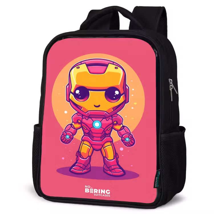 Kids backpack - Black - Pink ranger — 4
