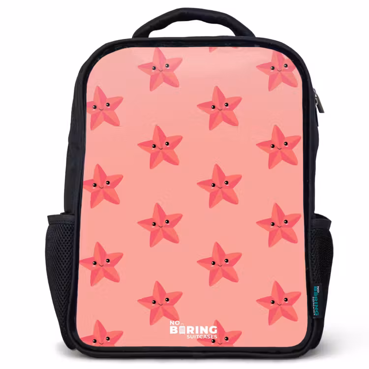 Kids backpack - Black - Starfish sandstorm — 1