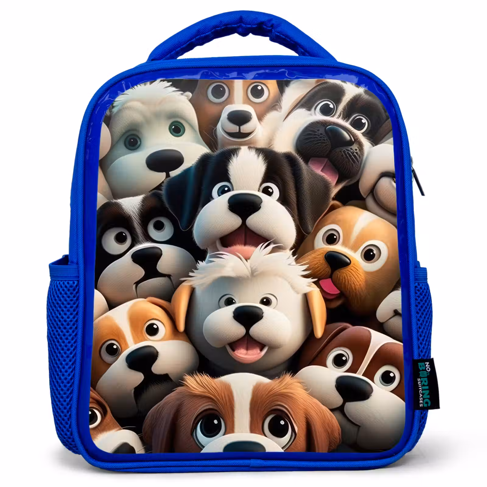 Kids backpack - Blue - Barking Bunnies — 1