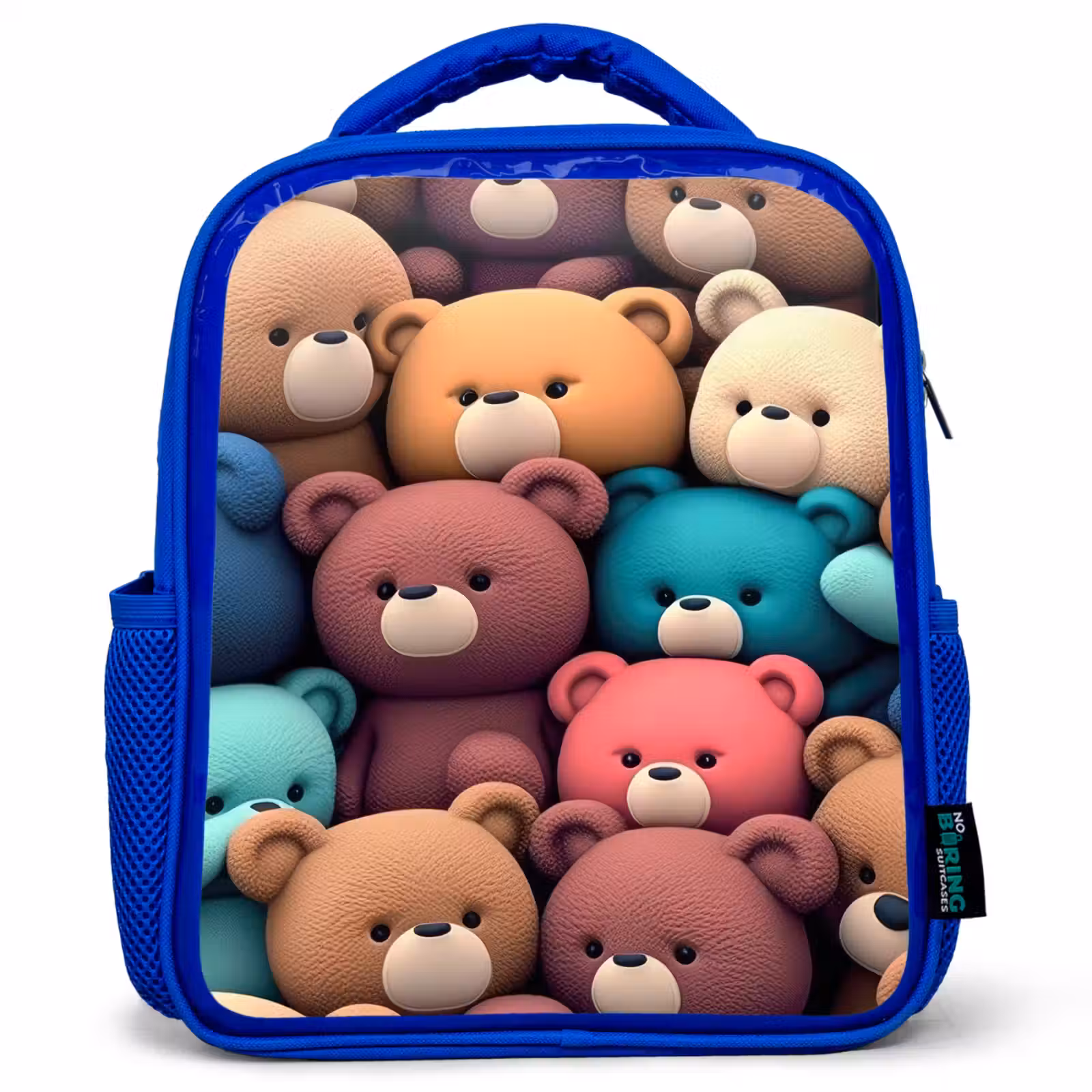 Kids backpack - Blue - Bears Bonanza — 1