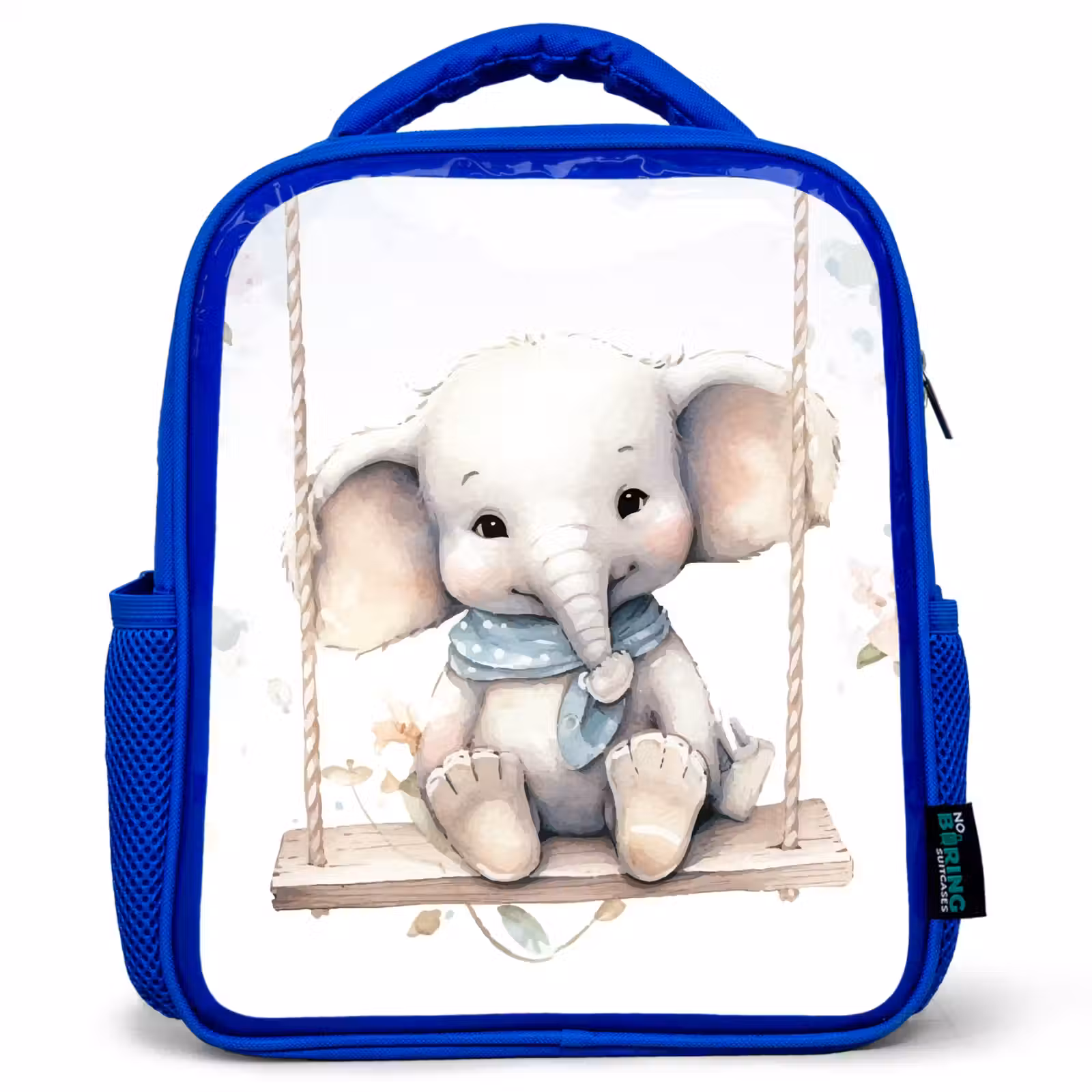 Kids backpack - Blue - Elephant - Animal - Children — 1