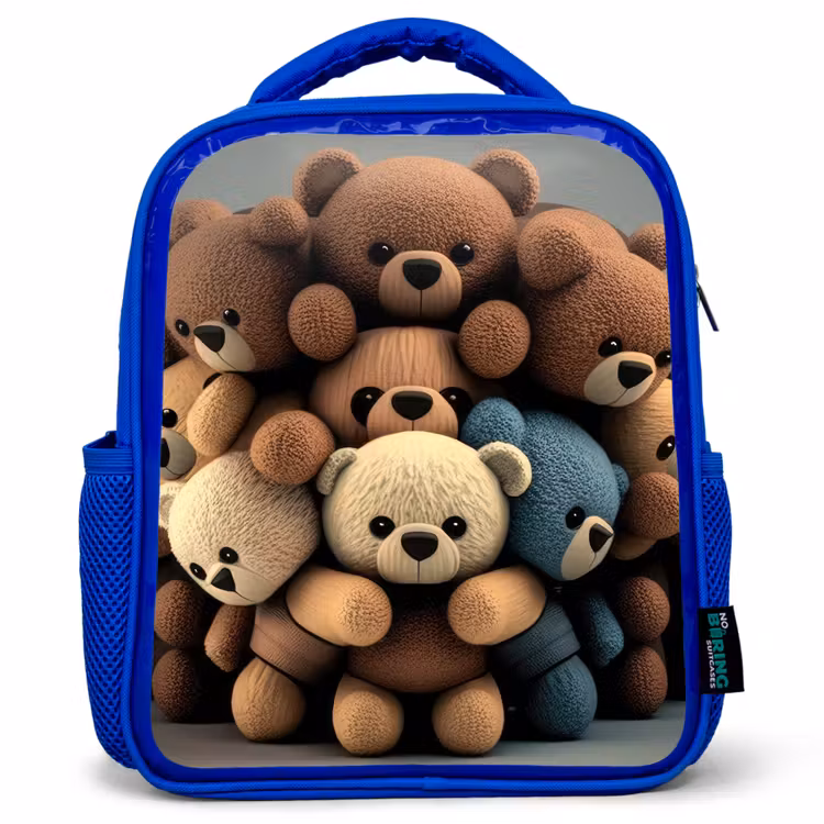 Kids backpack - Blue - Cuddle Bears — 1