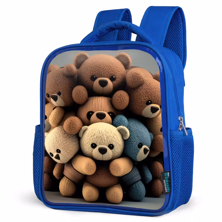 Kids backpack - Blue - Cuddle Bears — 3