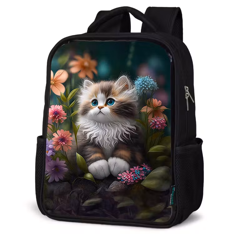 Kids backpack - Black - Cuddly Sjakie — 4