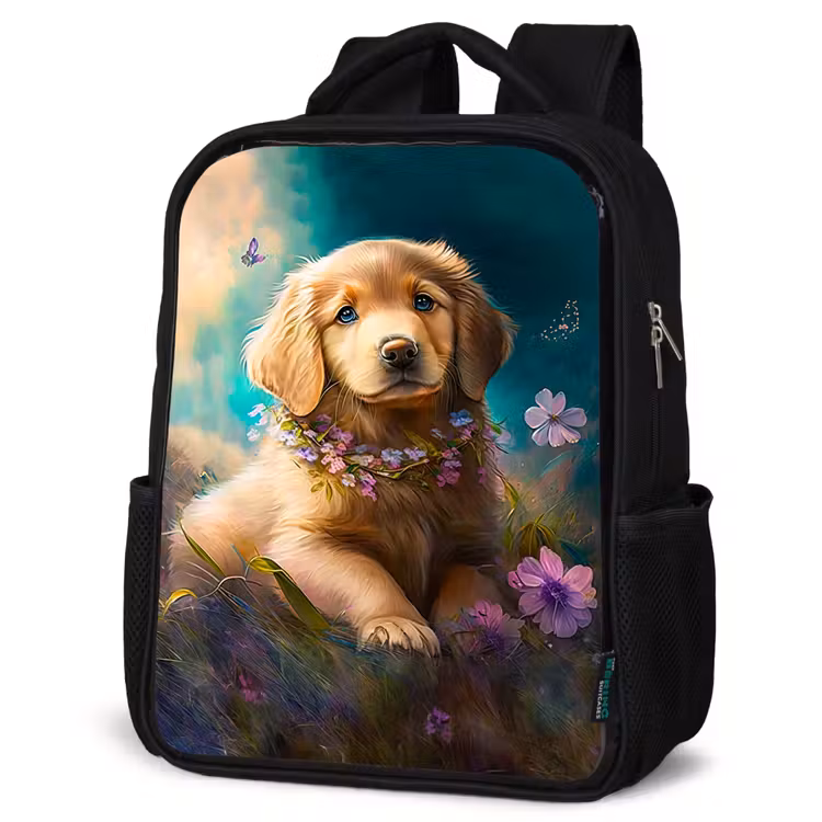 Kids backpack - Black - Sammy Muzzle — 4