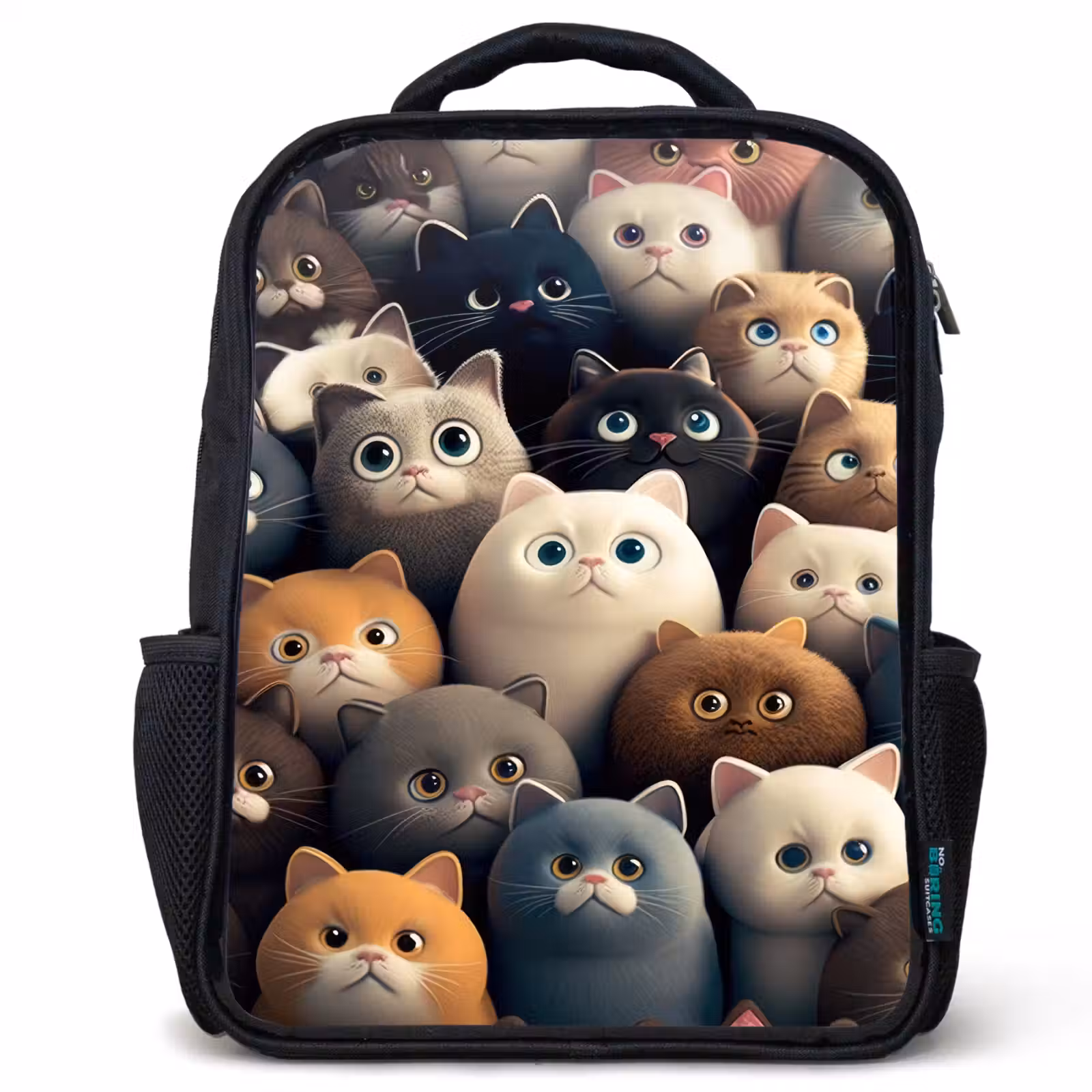 Kids backpack - Black - Cattiness — 1