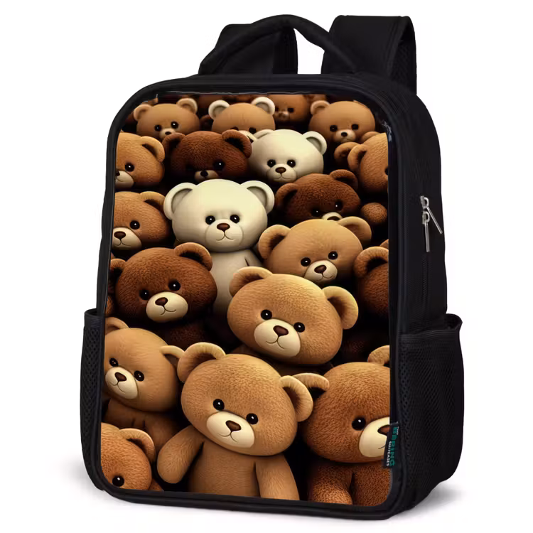 Kids backpack - Black - Beregezellig — 4