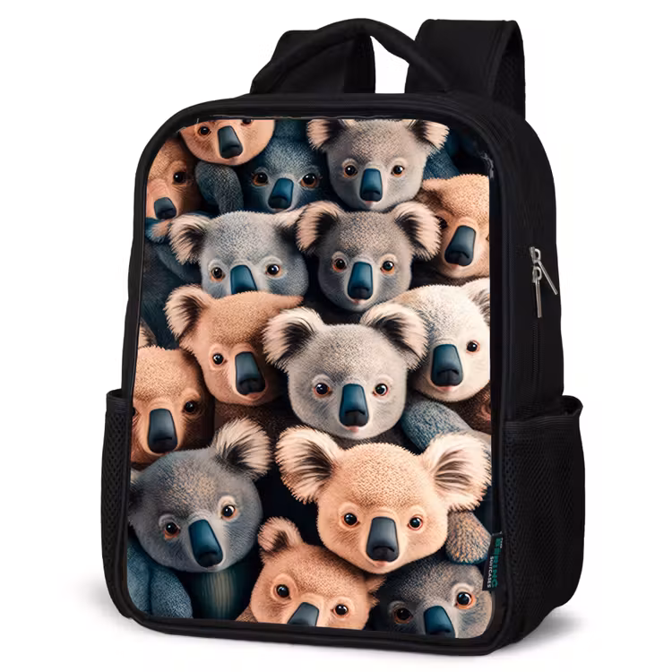 Kids backpack - Black - Koala Caprioles — 4