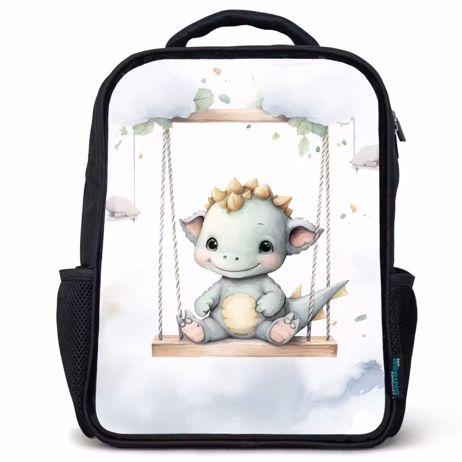 Kids backpack - Black - Dragon - Baby animal - Children — 1