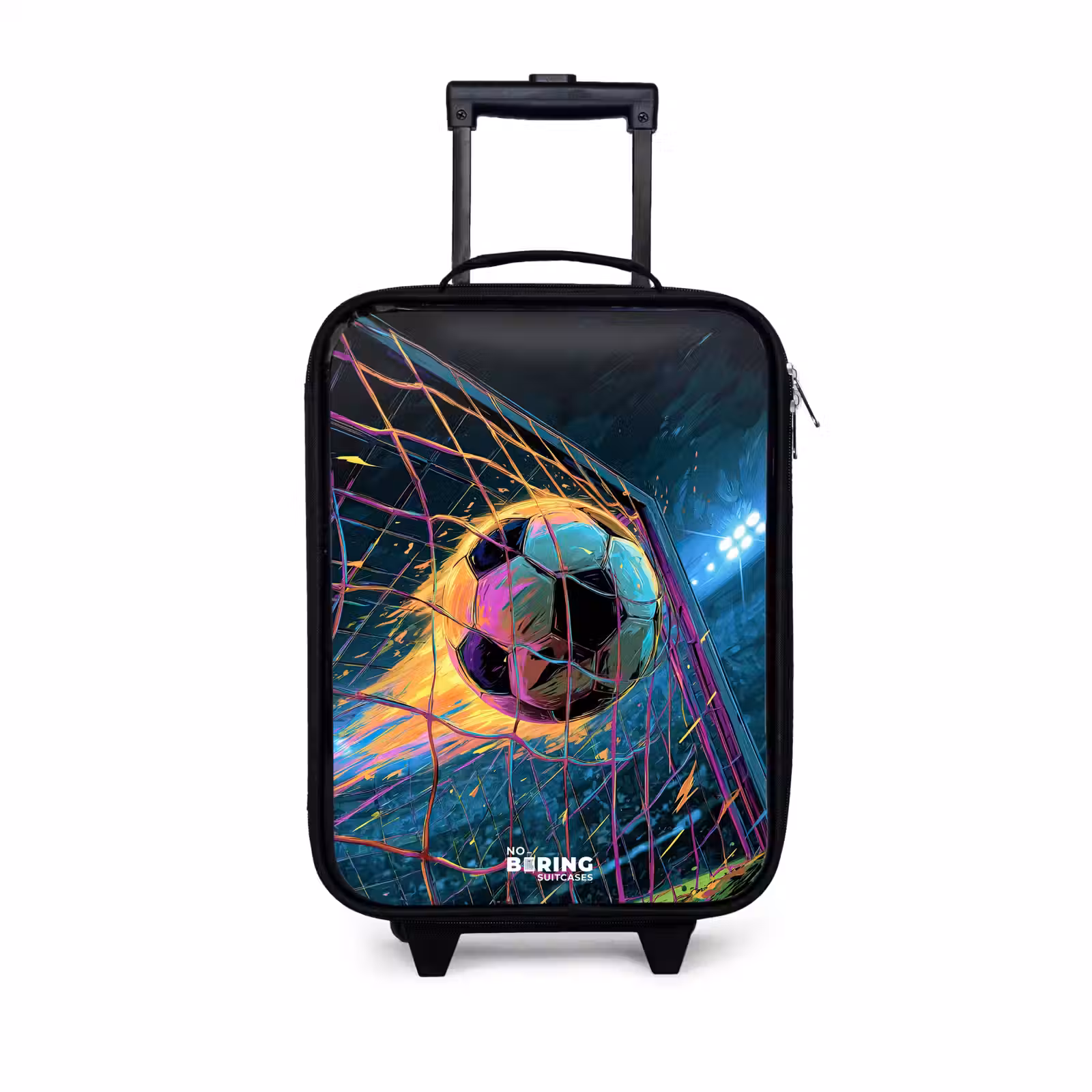 Children's suitcase - Neon - Net - Football - Colorful — 1