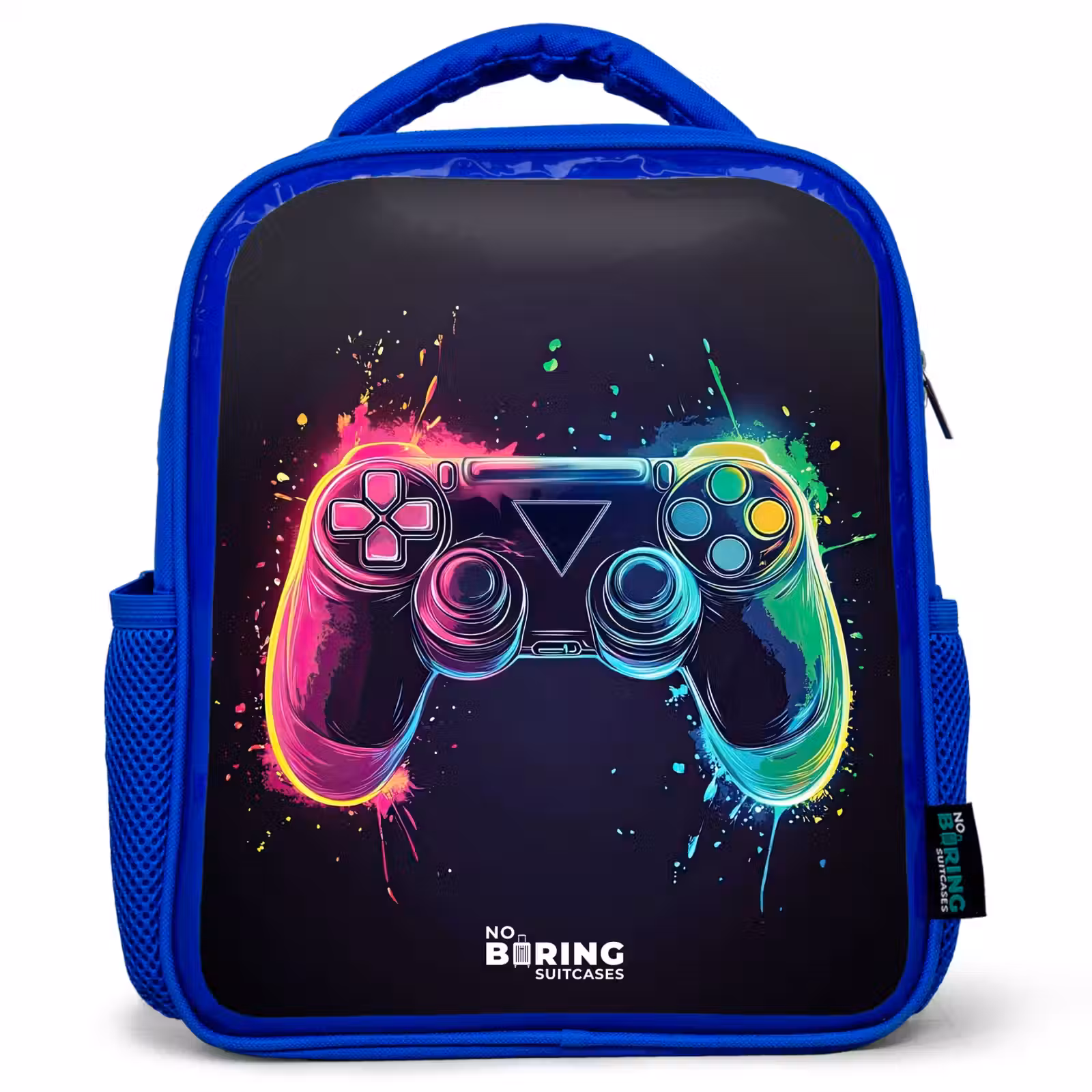 Kids backpack - Blue - Game - Controller - Colorful — 1