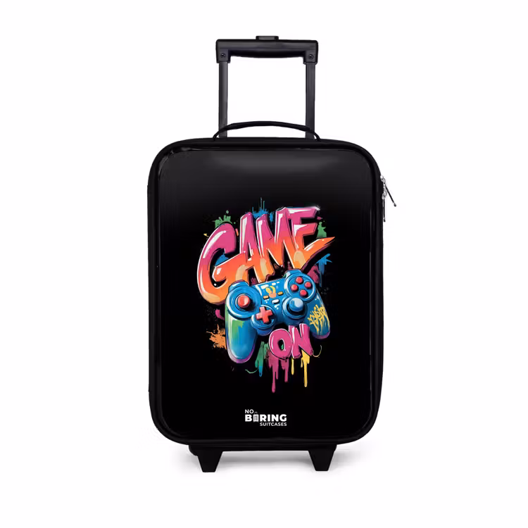 Children's suitcase - Game - Controller - Graffiti - Neon — 1