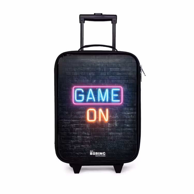 Children's suitcase - Game - Letters - Neon — 1