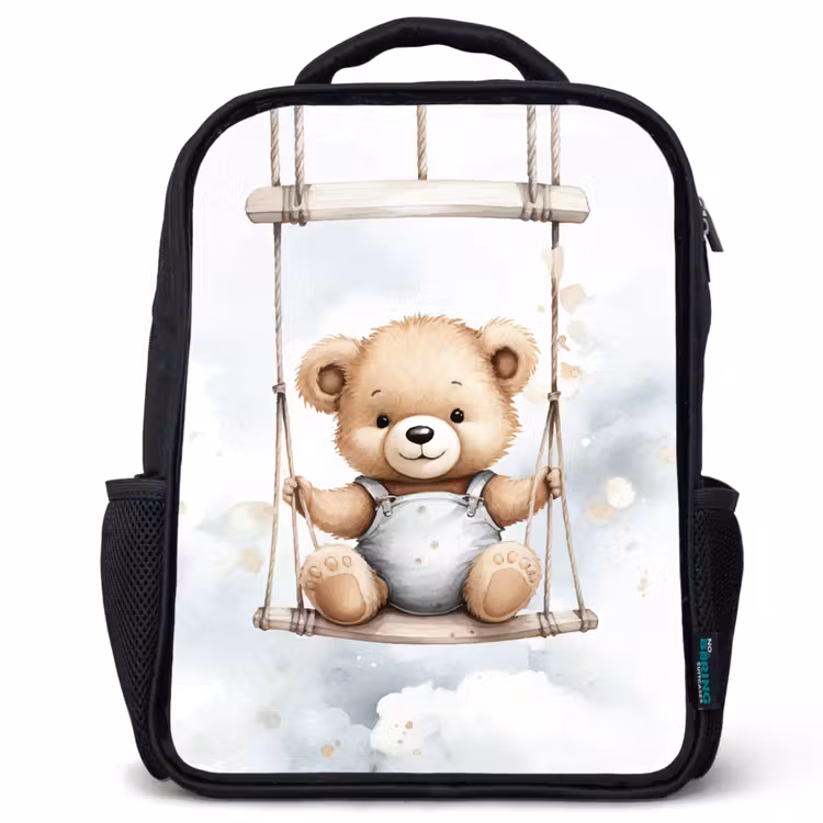Kids backpack - Black - Bear - Baby - Animal - Children — 1