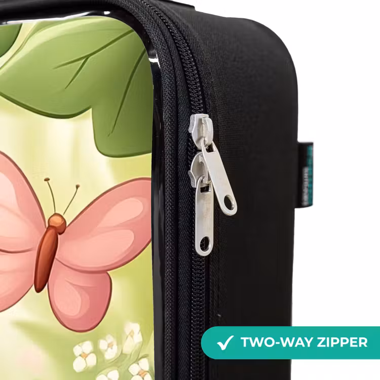 Children's suitcase - Horse - Flowers - Butterflies — 5