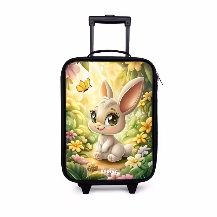 Children's suitcase - Rabbit - Sunlight - Fairytale - Butterfly — 1