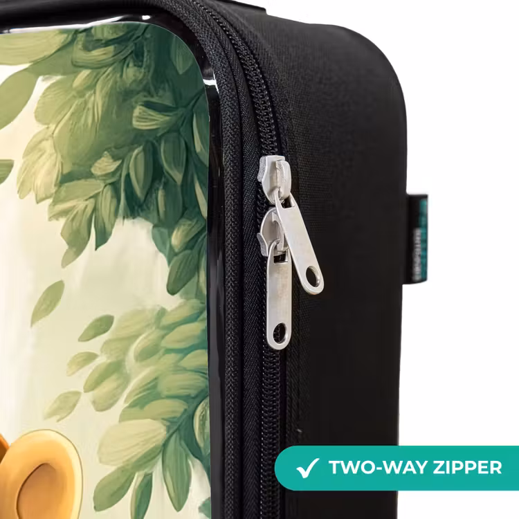 Children's suitcase - Zebra - Monkey - Waterfall - Rocks — 5