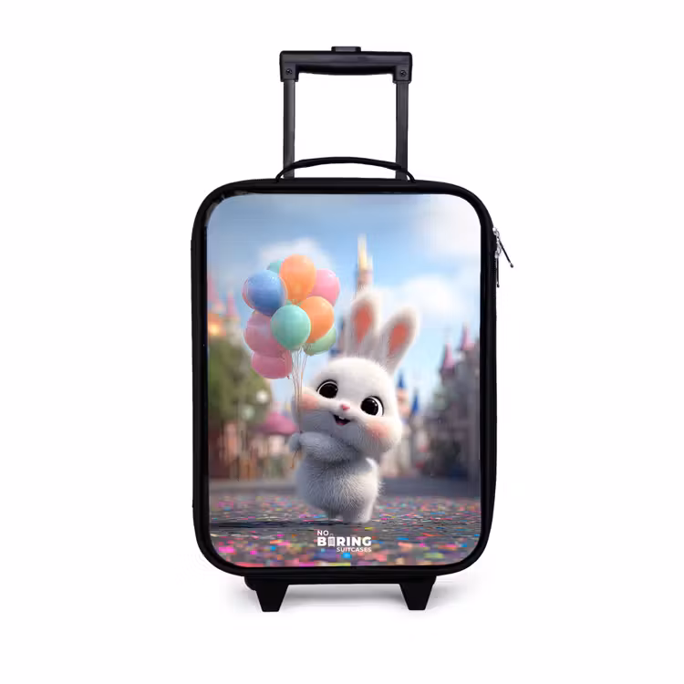 Children's suitcase - Rabbit - Balloons — 1