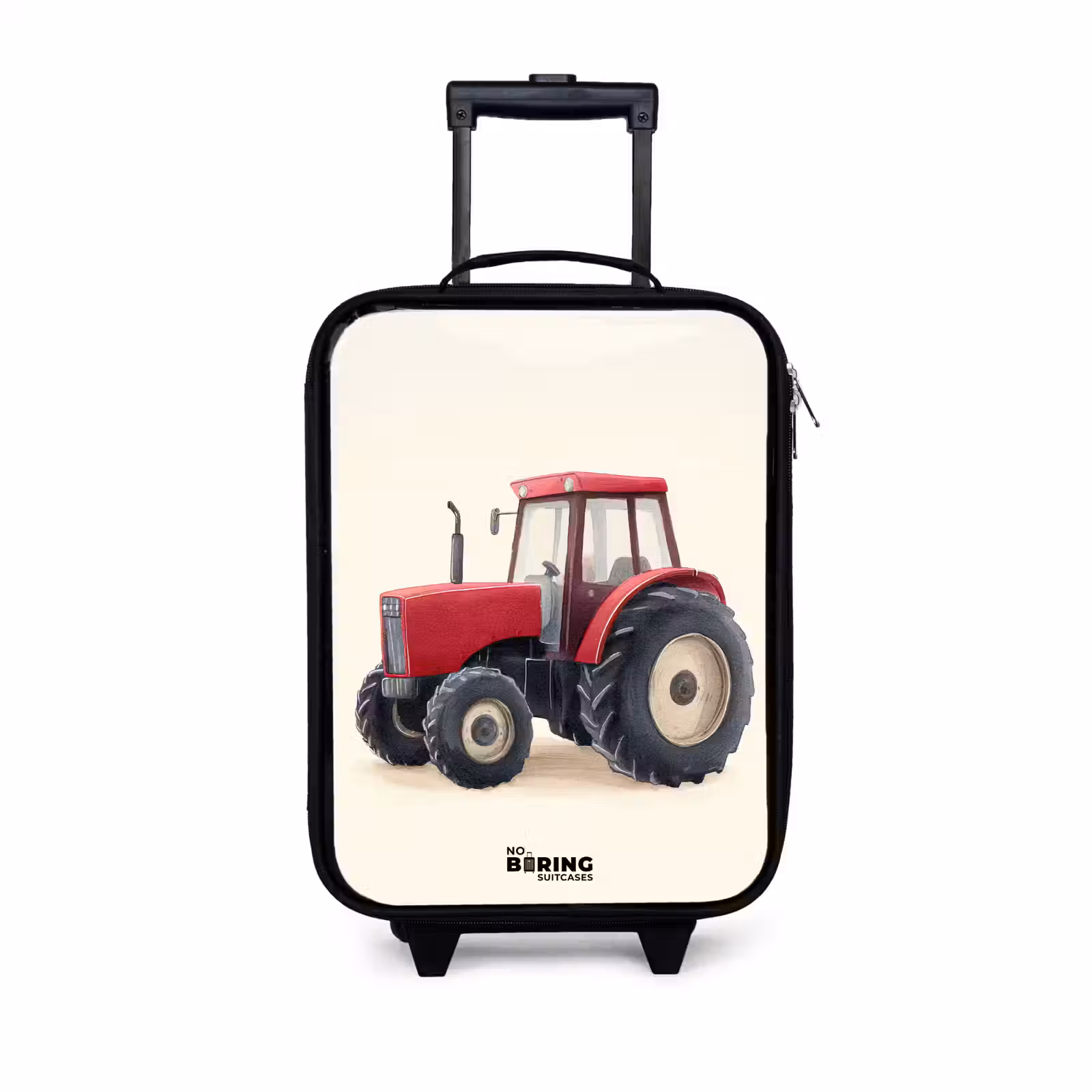 Children's suitcase - Tractor - Signed - Red — 1