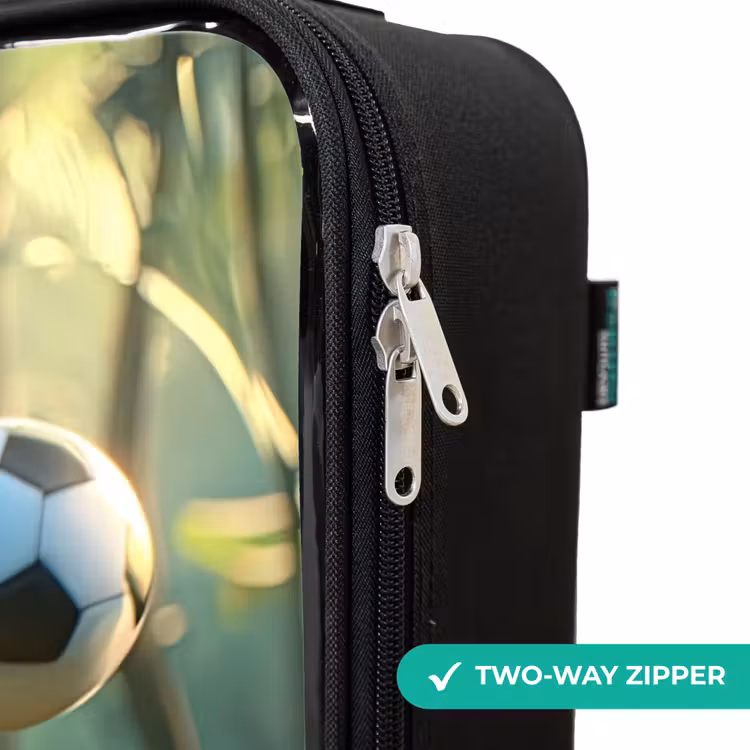 Children's suitcase - Soccer - Boy - Forest — 5