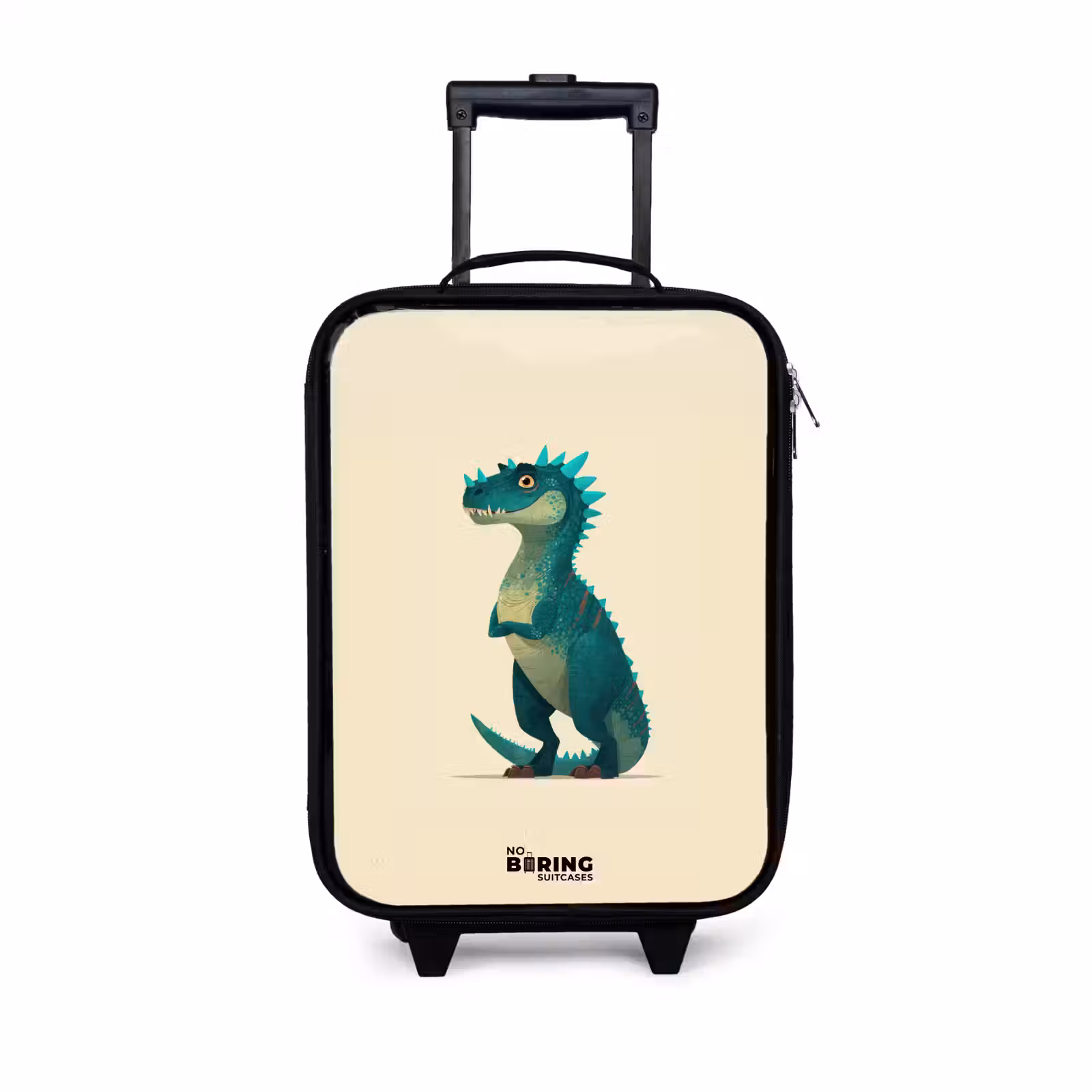 Children's suitcase - Dino - Animal - Blue - Green — 1