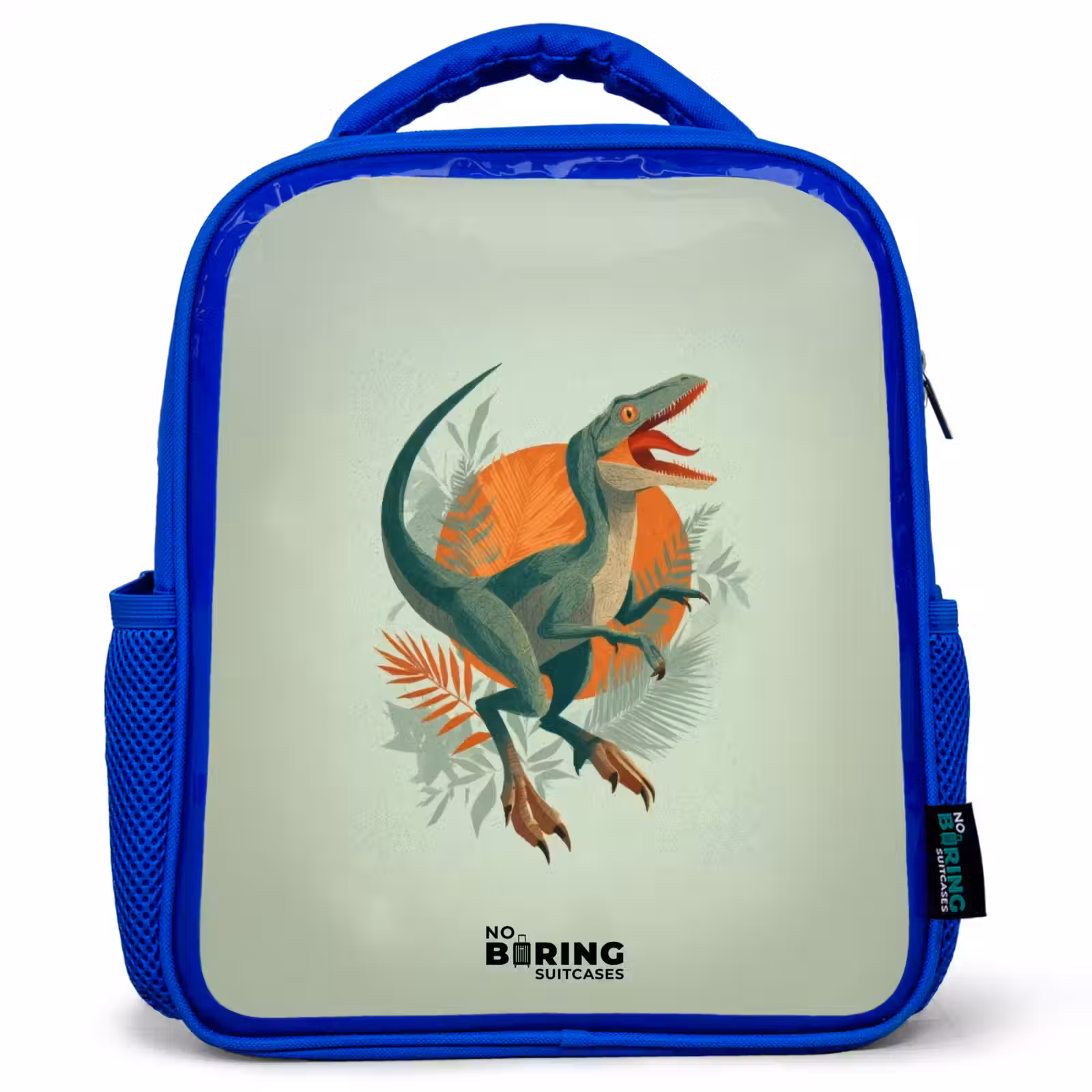 Kids backpack - Blue - Animal - Dino - Nature — 1