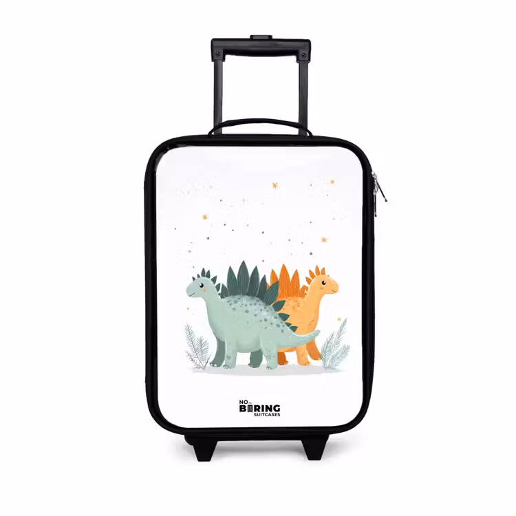 Children's suitcase - Dinos - Animals - Stars — 1
