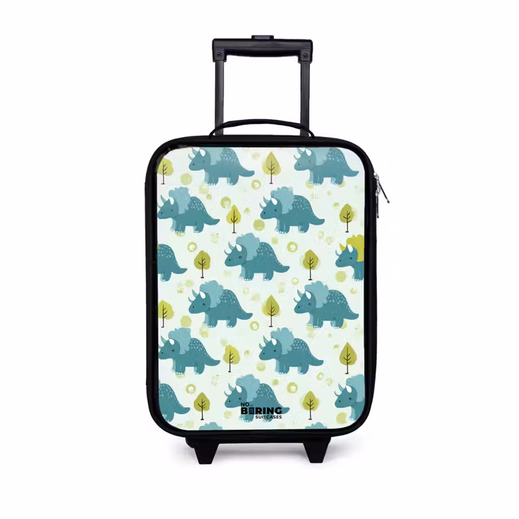 Children's suitcase - Dinos - Pattern - Nature — 1