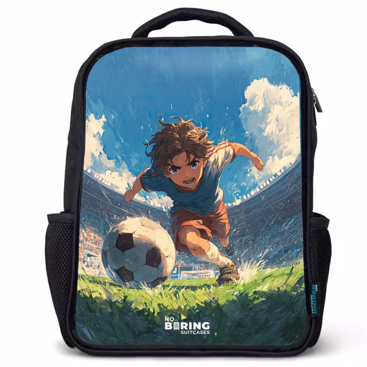 Kids backpack - Black - Stadium - Football - Boy — 1