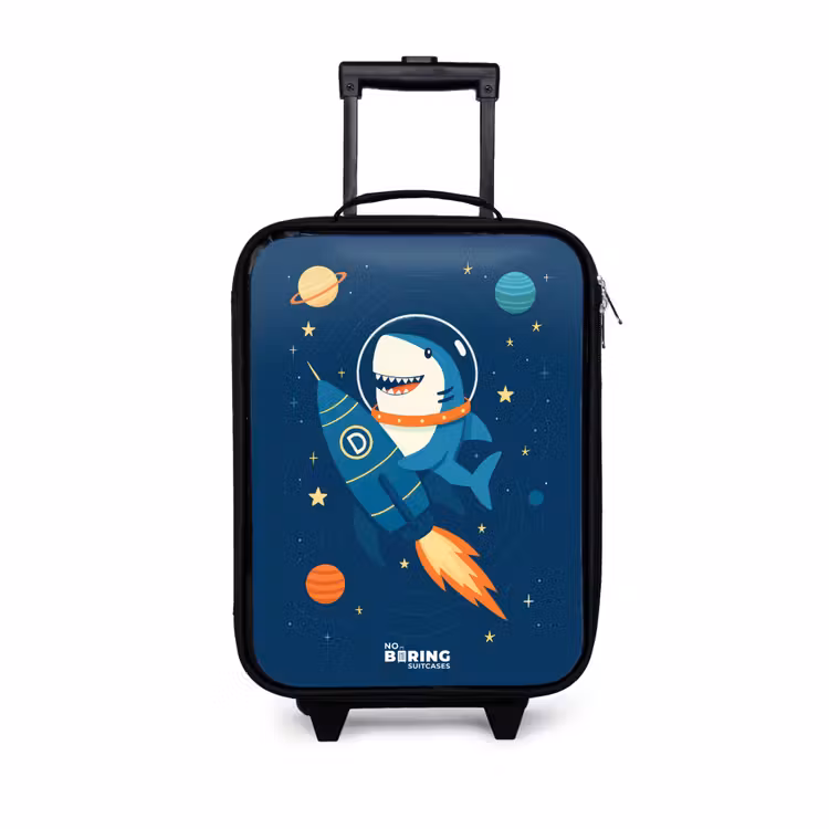 Children's suitcase - Animal - Space - Planet - Rocket — 1