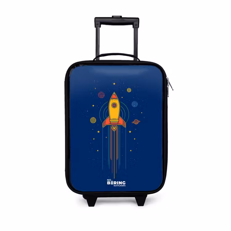 Children's suitcase - Rocket - Planets - Stars — 1