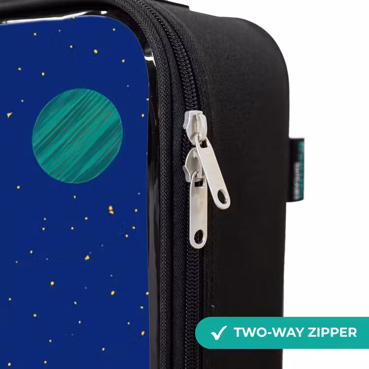 Children's suitcase - Rocket - Stars - Planet - Space — 5