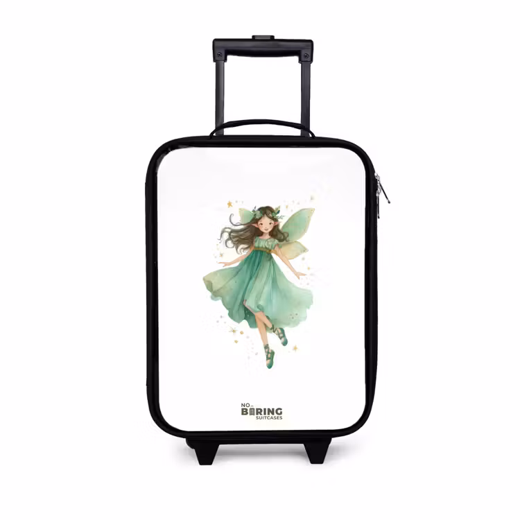 Children's suitcase - Floating green elf — 1