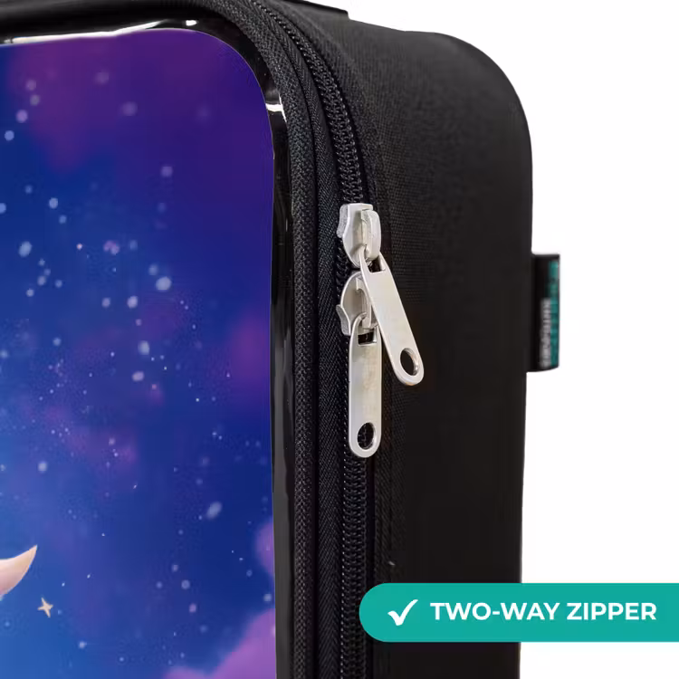 Children's suitcase - Merry purple eye in space — 5