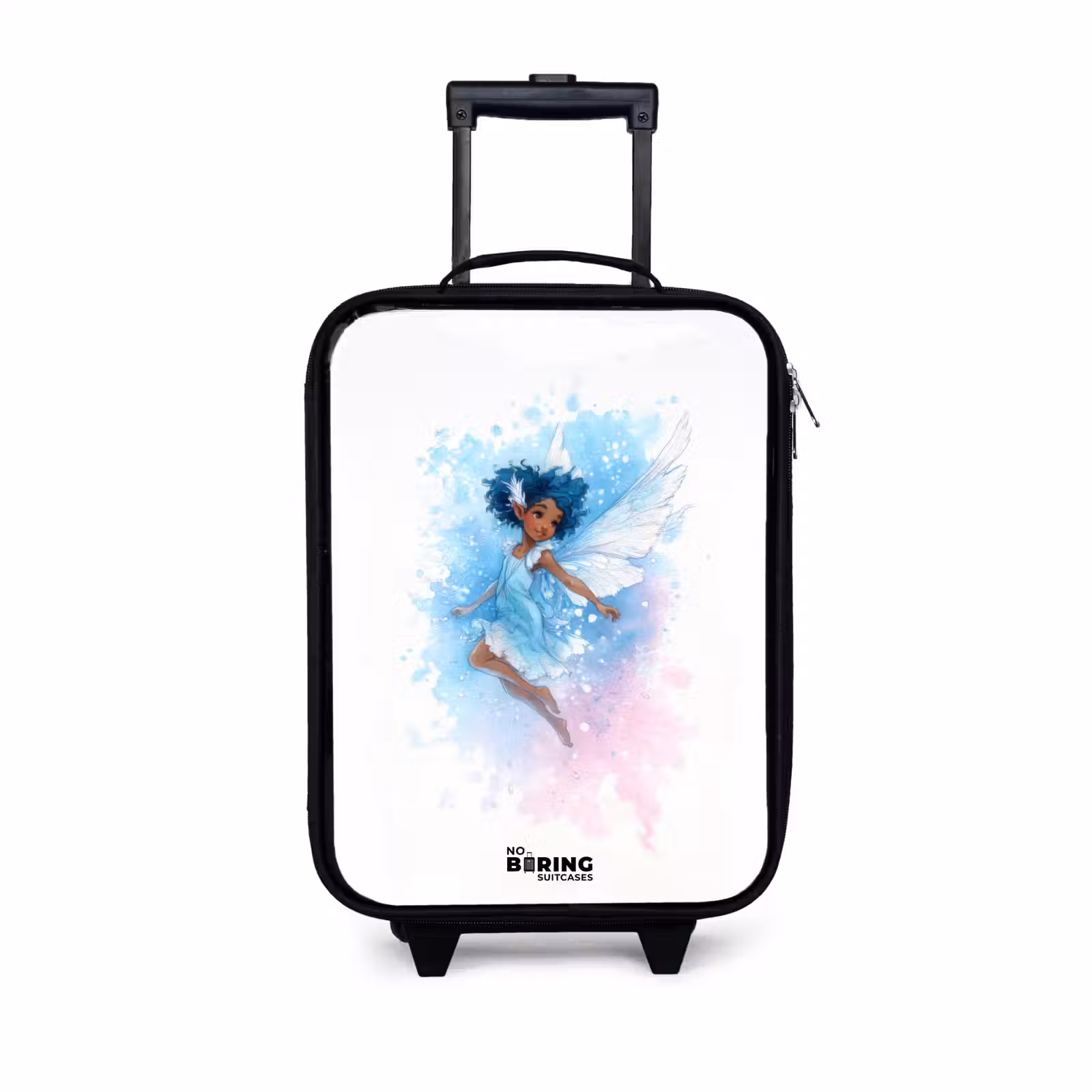 Children's suitcase - Flying fairy in shades of blue — 1