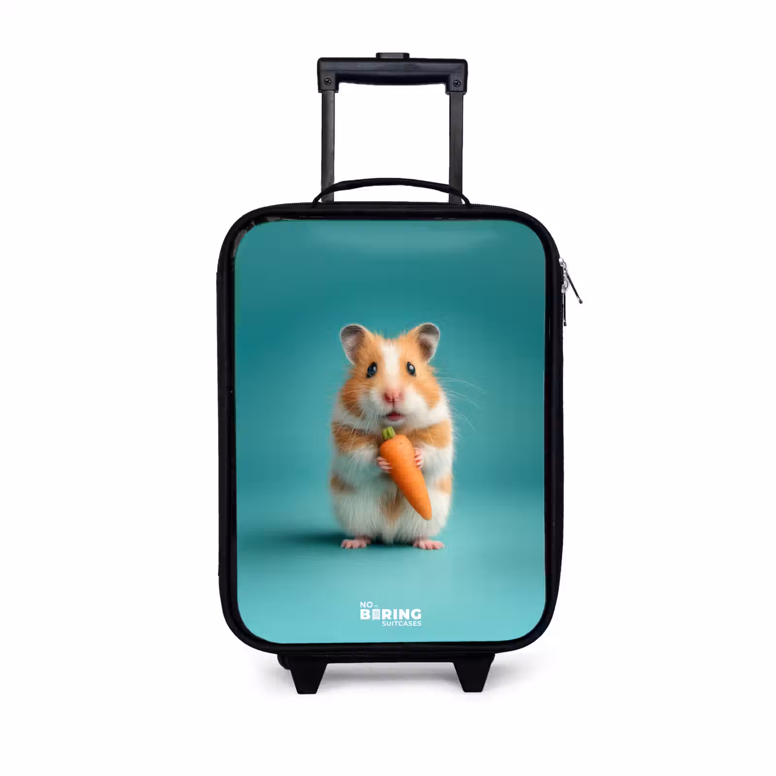 Children's suitcase - Hamster - Carrot - Animal — 1