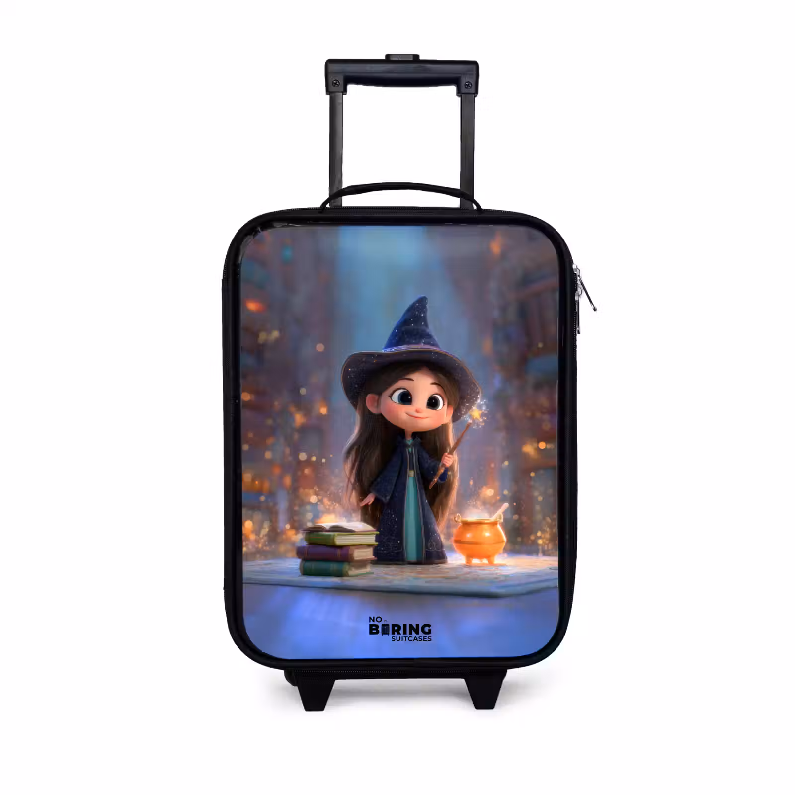 Children's suitcase - Little enchantress in library — 1