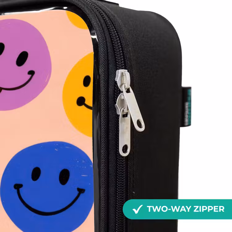 Children's suitcase - Cheerful Smiley Pattern — 5