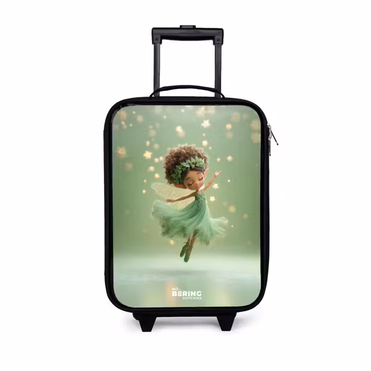 Children's suitcase - Dancing fairy in green light — 1