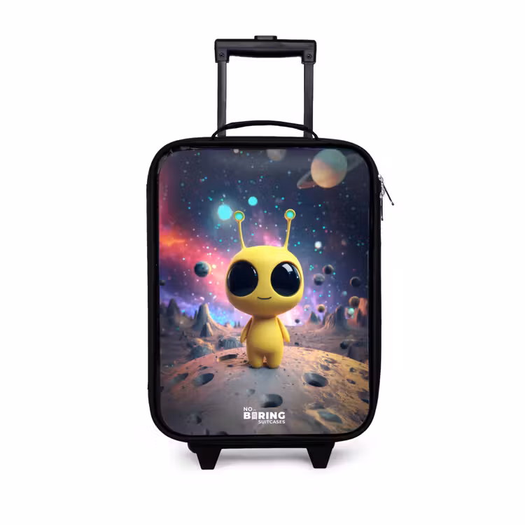 Children's suitcase - Merry alien creature — 1