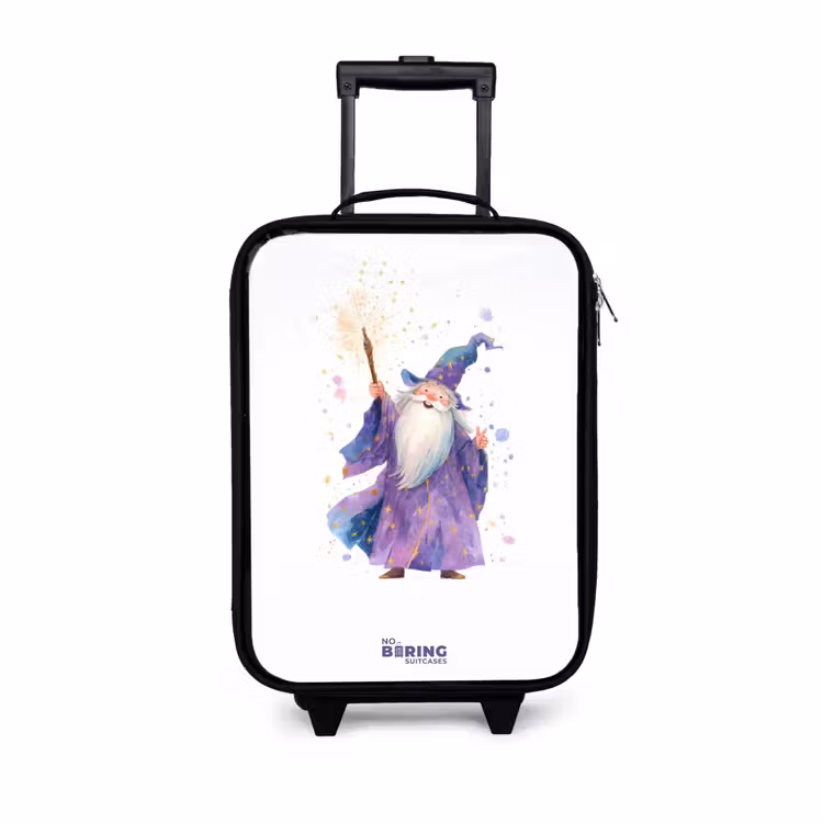 Children's suitcase - Old magician with staff — 1