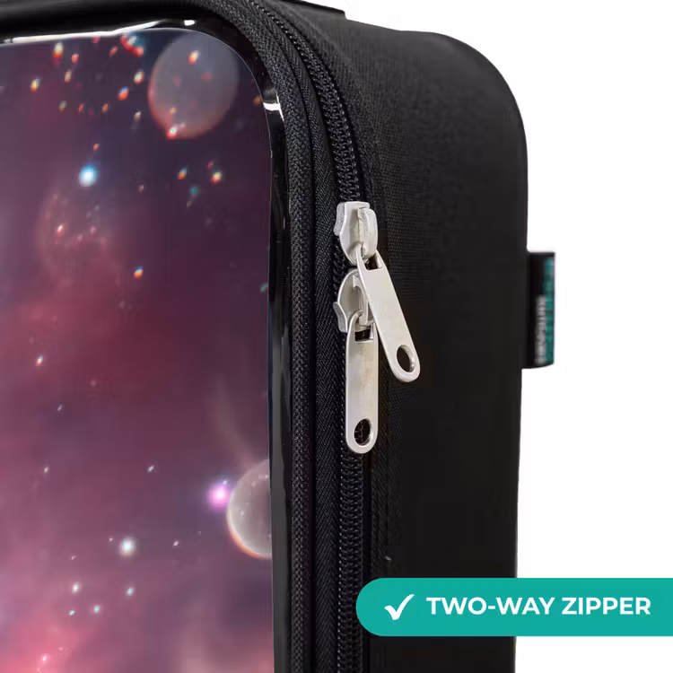 Children's suitcase - Pink Alien in Star Nebula — 5