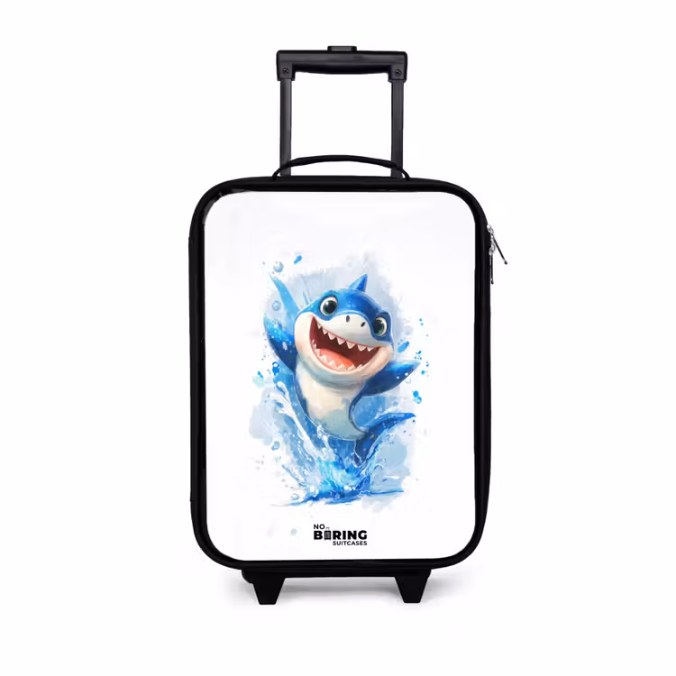 Children's suitcase - Shark - Teeth - Water — 1