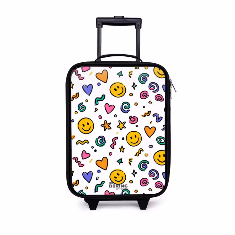 Children's suitcase - Smiley - Heart - Star — 1
