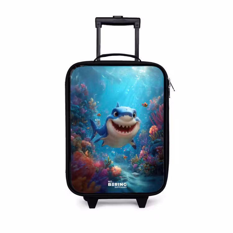 Children's suitcase - Reef - Coral - Shark - Animal — 1