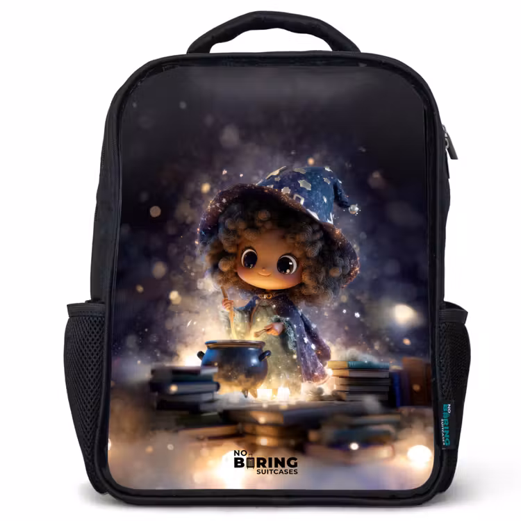 Kids backpack - Black - Magical Night of Magic — 1