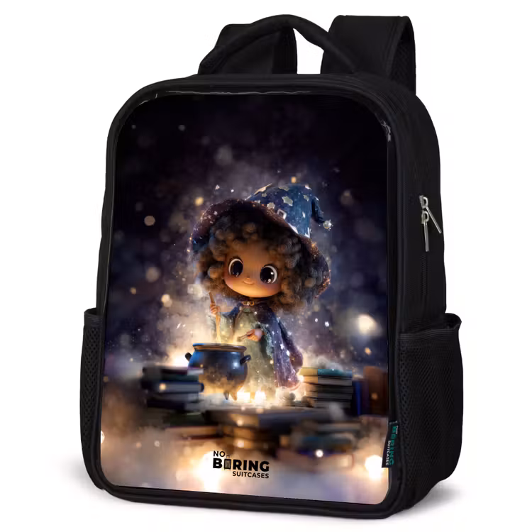 Kids backpack - Black - Magical Night of Magic — 4
